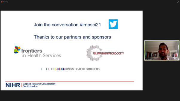 UKImplementationSociety (@uk_impnet) on Twitter photo Implementation Week 2021 continues this morning with <a href="/NickSevdalis/">Nick Sevdalis</a> introducing the 4th International #impsci21 research conference - enjoy the next two days, everyone! <a href="/ARC_S_L/">NIHR ARC South London</a> Implementation Week 2021 continues this morning with <a href="/NickSevdalis/">Nick Sevdalis</a> introducing the 4th International #impsci21 research conference - enjoy the next two days, everyone! <a href="/ARC_S_L/">NIHR ARC South London</a>