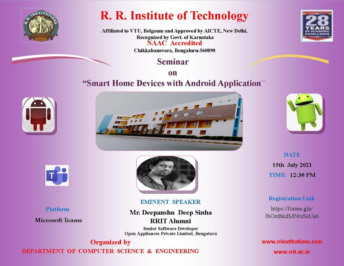 the_code_chef's tweet image. Talks on smart home concepts
#IoT #SmartHomes