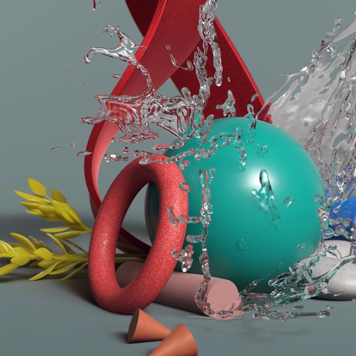 S P L A S H  |  Is freshly re-swapped on Hen

A play of materials and shaders. Just like my experiments in different mediums/styles of making art in the #NFT  space. It's been refreshing 💦💦💦

hic.art/157636