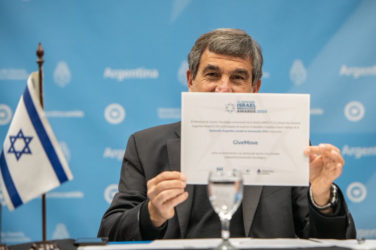 RCSalvarezza's tweet photo. BIPMOV, un proyecto de movilidad para niños y niñas con discapacidad motriz de una empresa entrerriana,  resultó ganador de los Israel Innovation Awards 2020, organizados por @ciencia_ar, la Cámara de Comercio Argentino Israelí e @IsraelArgentina.

👉https://t.co/oCSjecifQl https://t.co/6jQYKvFJlA