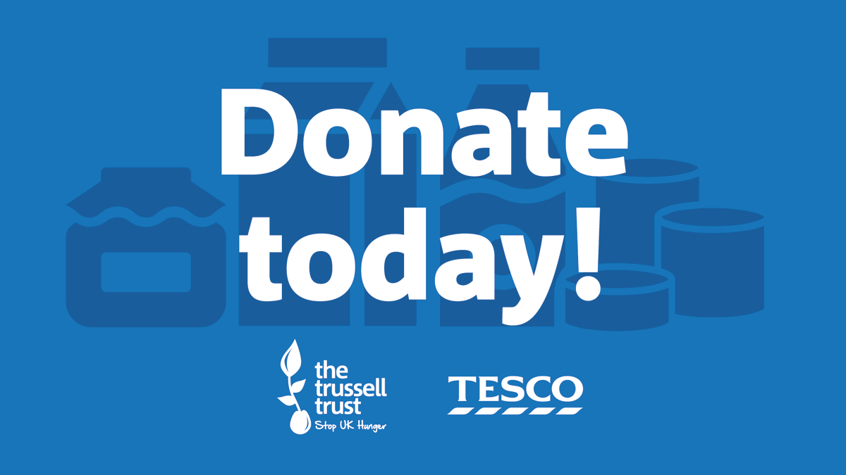 TrussellUK's tweet image. It’s the first day of @Tesco’s Summer Food Collection! We’d love to have your support. Find your local food bank’s most needed items here #EveryCanHelps &amp;gt; trusselltrust.org/give-food/