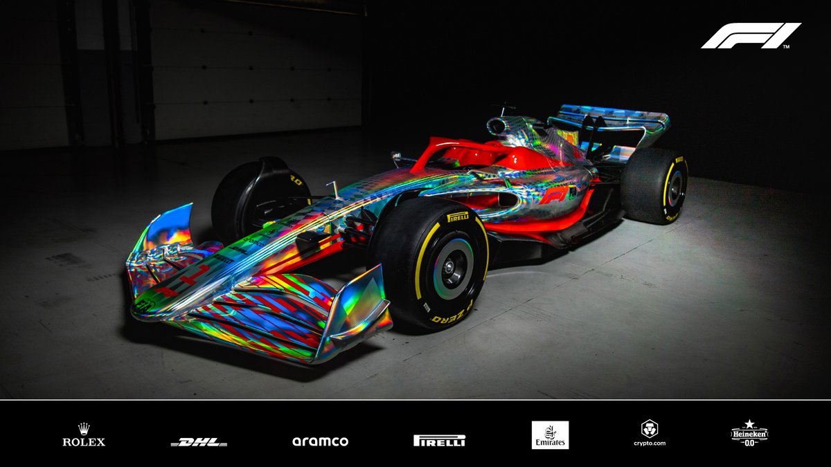 A new era has arrived 

Your first glimpse of the full size 2022 F1 car!

#F1 #F12022