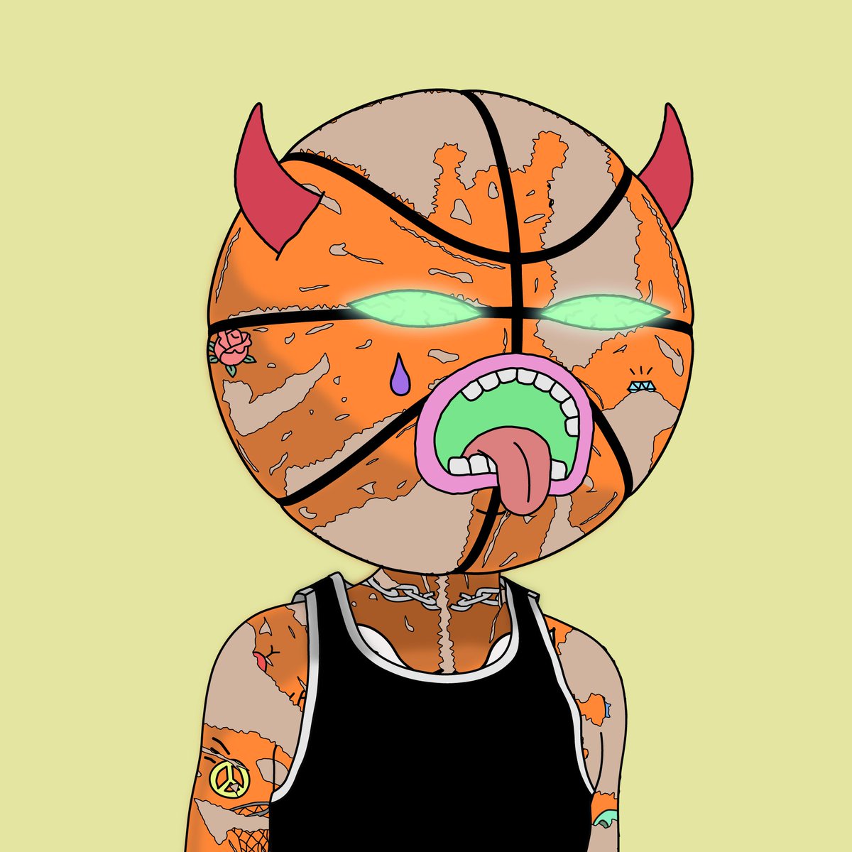ajonomotooo's tweet photo. Experimenting some stuff 🏀 What do you think #NFTCommunity ? Looking for someone who can do artwork stuff on website btw. https://t.co/Y1qnzqT9lS