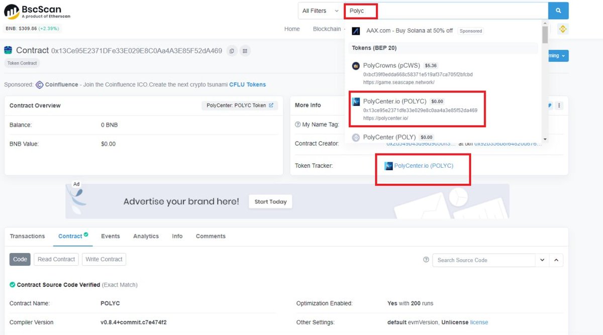 PolyCenter tweet media
