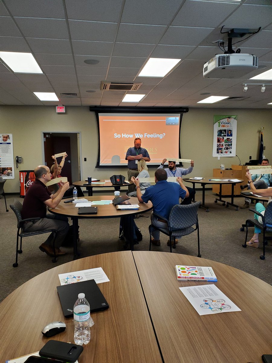 @GCDSchools Principal Induction Program. Already working.