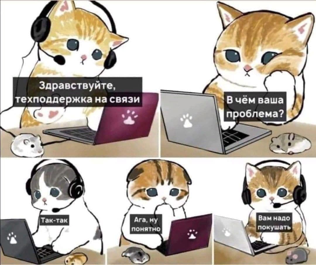 Мем года it техподдержка