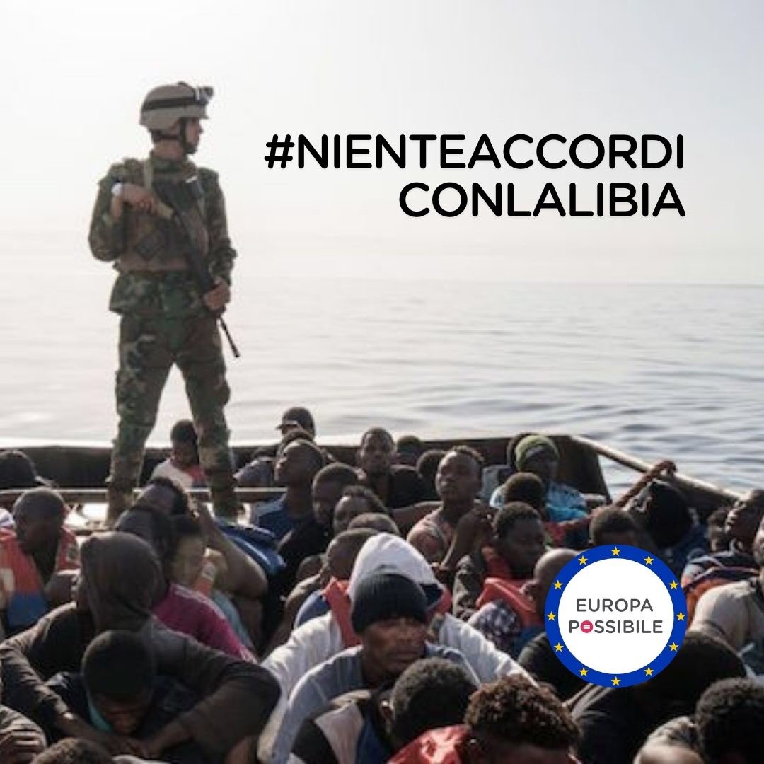 EU_Possibile's tweet photo. Il Parlamento 🇮🇹 ha deciso di rinnovare il sostegno alle missioni internazionali e i finanziamenti alle autorità libiche, nonostante comprovate violazioni di diritti umani. 

I perché del nostro fermo disaccordo 👉🏻https://t.co/V2hU5yLTJE di @Silvia__Casu 
#nienteaccordiconlaLibia https://t.co/gbJYkzm8tY