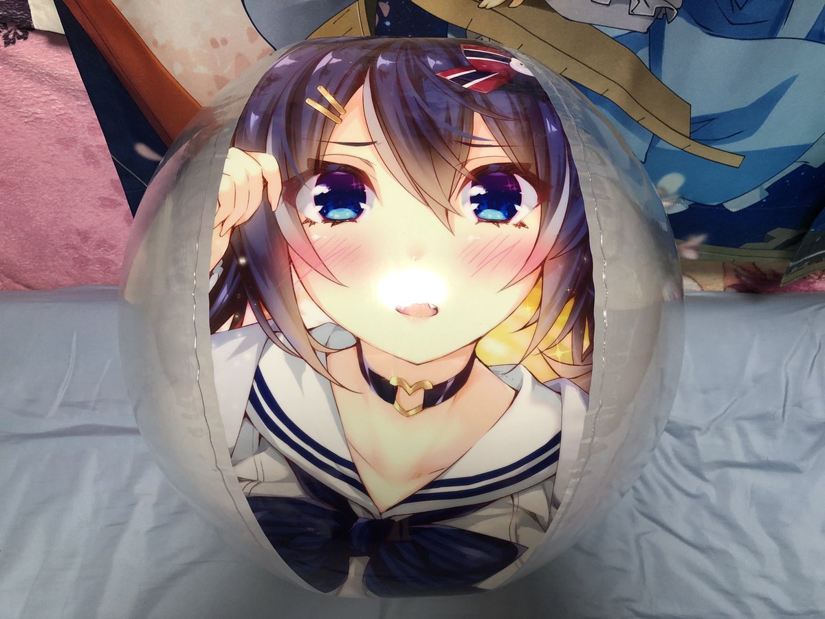 同人　ビーチボール　空気ビニール