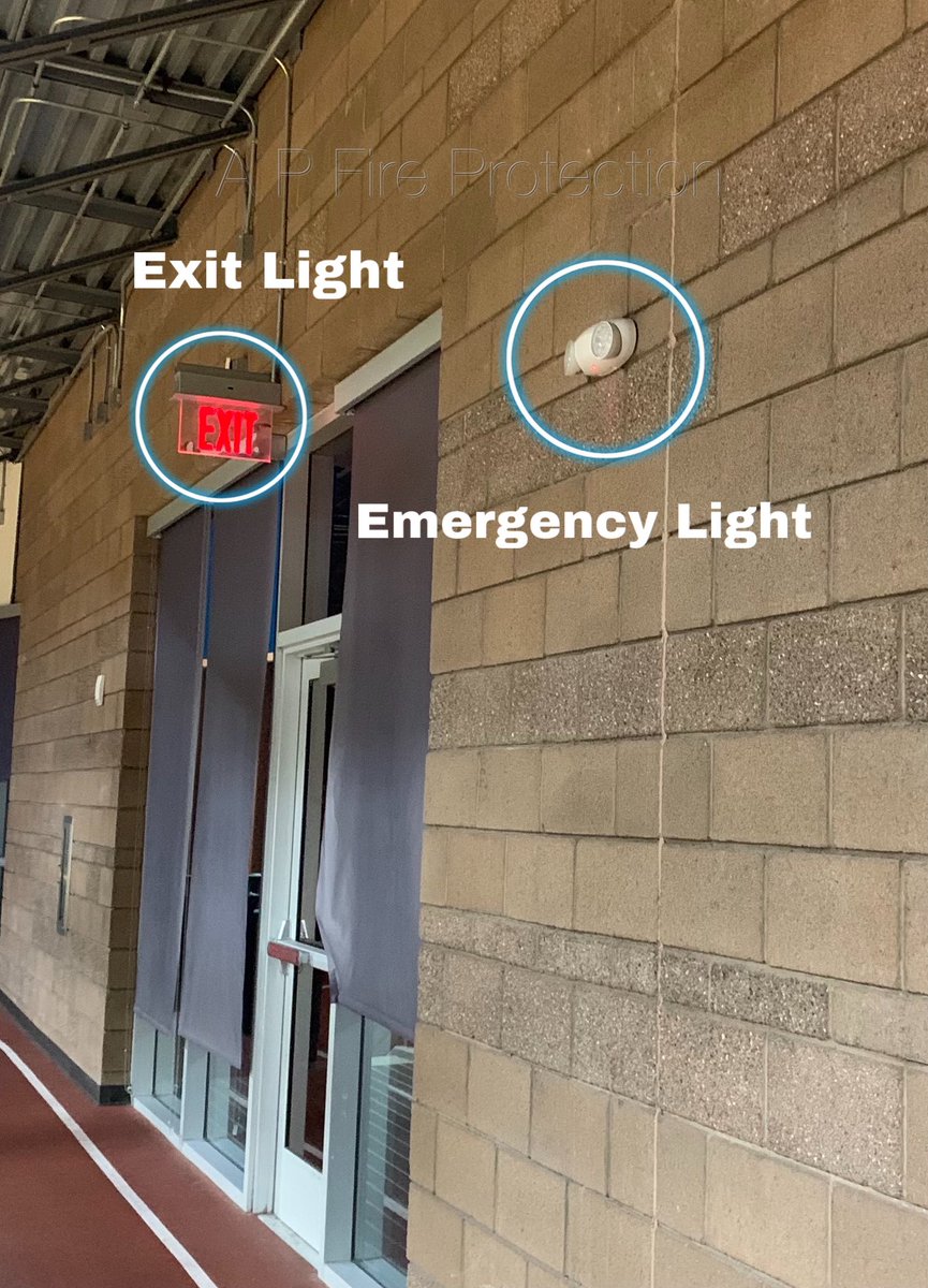 apfire1's tweet image. What’s the difference??

#ExitLight - shows where to exit 
#EmergencyLights - displays the path of egress 
#EmergencyExitLight - this is a combo unit that does all of the above! Swipe to see pic

Don’t forget these units need tested annually 💡 

.
.
#APFirePro #AZ #exit