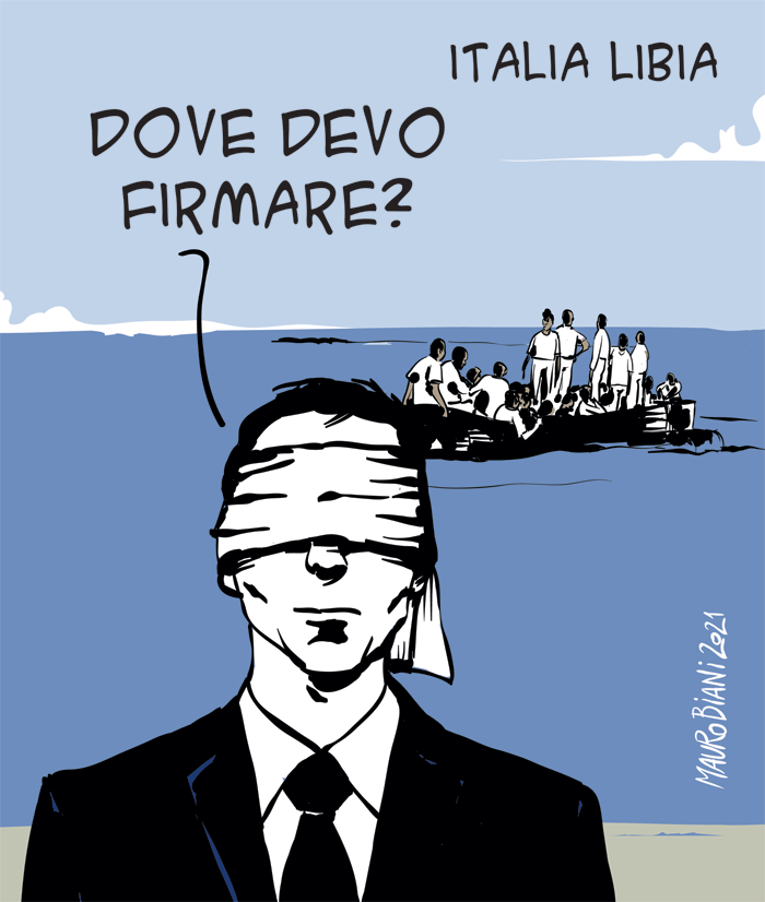 maurobiani's tweet photo. #NONSONODACCORDO #NienteAccordiConLaLibia
Oggi su @repubblica https://t.co/LJUjFldu86