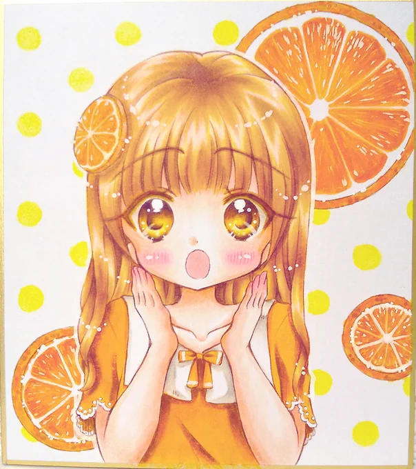 かわいい女の子を描くのが大好きです! ほっぺと髪の毛のつやにこだわりがあります('▽`) アナログだとコピック、デジタルだとSAI2を使用しています。 よろしくお願いします!(*'ω'*)ノ  #一次創作絵師拡散フェス01