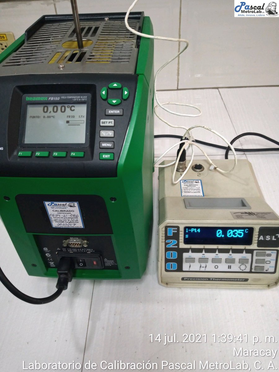 pascalmetrolab's tweet photo. #Calibración de #Bloques de #Temperatura (#PozoSeco) #beamex
#instrumentosdeMedición
#PascalmetrolabteAsiste
#Metrología
#consultorías
#Auditorías
#Formación
#ISOIEC17025
#CalculodeIaIncertidumbre
#LaboratoriodeCalibración
#SistemasdeGestión
#DesarrolloSoftware https://t.co/DrcN9Wfqfm