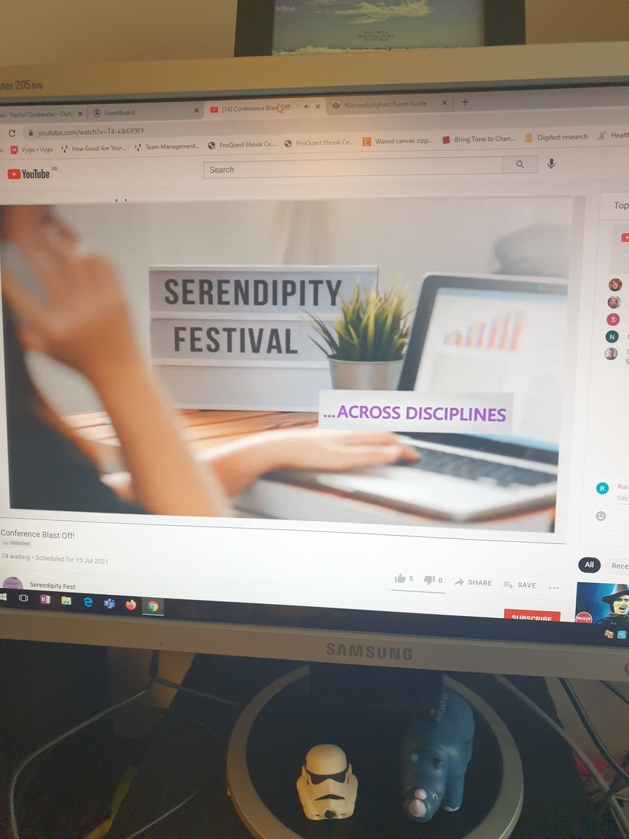 So excited to be participating in #SerendipityFest - a multi-disciplinary conference for the #digital age - here we go! #businessanalysis #baot #virtualconference #digitalage