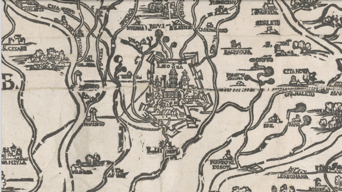 GaEstensi's tweet image. #quizmap 🗺️
Sono tantissime le mappe della #EstenseDigitalLibrary che rappresentano Modena e la sua provincia. Questa di Alberto Balugola è speciale: sapete perché? 
▶️Se volete guardarla da vicino, sfogliatela qui 👉edl.beniculturali.it/beu/850008208