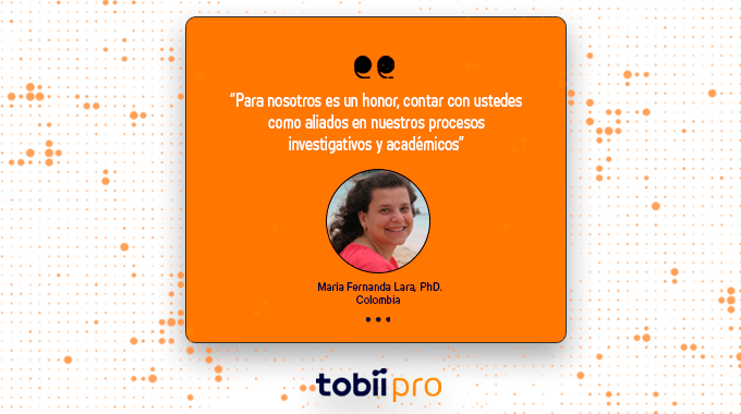tobii_pro_latam's tweet image. ¡Quedan pocos cupos disponibles! Mañana tendremos un evento con @UNALOficial, "Eye Tracking en Alzheimer: Percepción, atención y lenguaje" puedes inscribirte aquí 👉bit.ly/3wzYRCD

la Dra. María Fernanda Lara, será de unas de las presentadoras mañana🎉#FelizJueves #LATAM