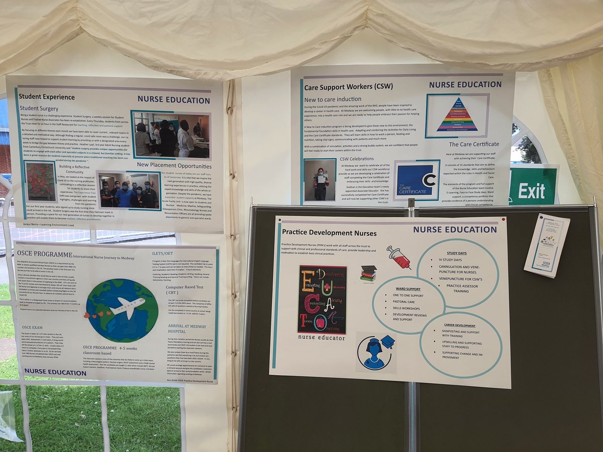 Nurse Education <a href="/Medway_NHS_FT/">Medway NHS Foundation Trust</a> 
Proud of our support and development of staff.
<a href="/MFTInnovation/">Medway Innovation Institute 💙</a>