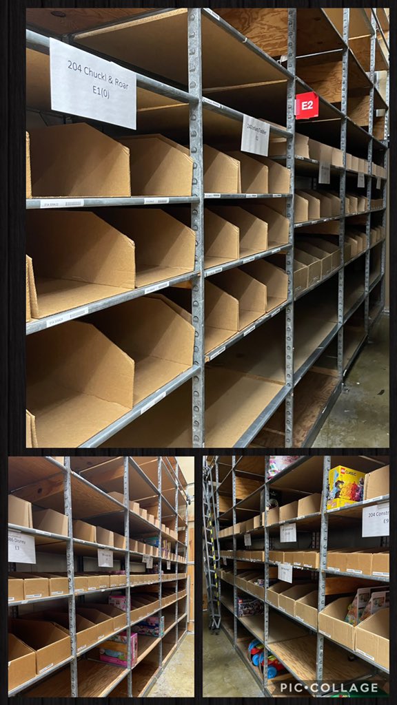 At T0176 we are ready for a new season in toys! Awesome job to Audrey getting ready and clearing out her backroom! 
#Q4Ownership  
#DontForgetLadderSafety 
#Q4Results  <a href="/rmunny0128/">Ramiro</a> @RaeLew0176