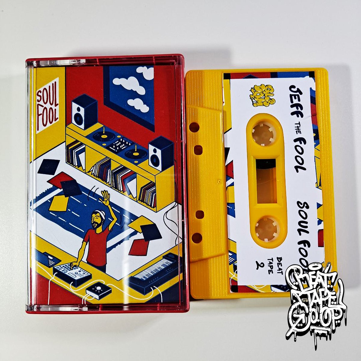 BeatTapeCo_Op's tweet photo. Jeff The Fool - Beat Tape 2: Soul Fool
Released On: July 15, 2021
Bandcamp: https://t.co/vTsGBnn8C7
#jeffthefool #GLBDOM #beattape #hiphop #soul #funk #jazzy #electronic #cassette #tape #support #beattapecoop
Cassette Respect goes out to Jeff The Fool & GLB DOM. https://t.co/0BTXoo7Mr0