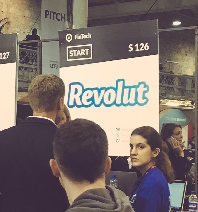 paddycosgrave's tweet photo. In 2015 @RevolutApp had a tiny startup booth at @WebSummit

Today they raised $800 million at a $33 billion valuation. Incredible to watch from a far.

Congrats to @NStoronsky, @vyatsenko &amp; all the team. See you at @WebSummit in November https://t.co/j89dswpNUo