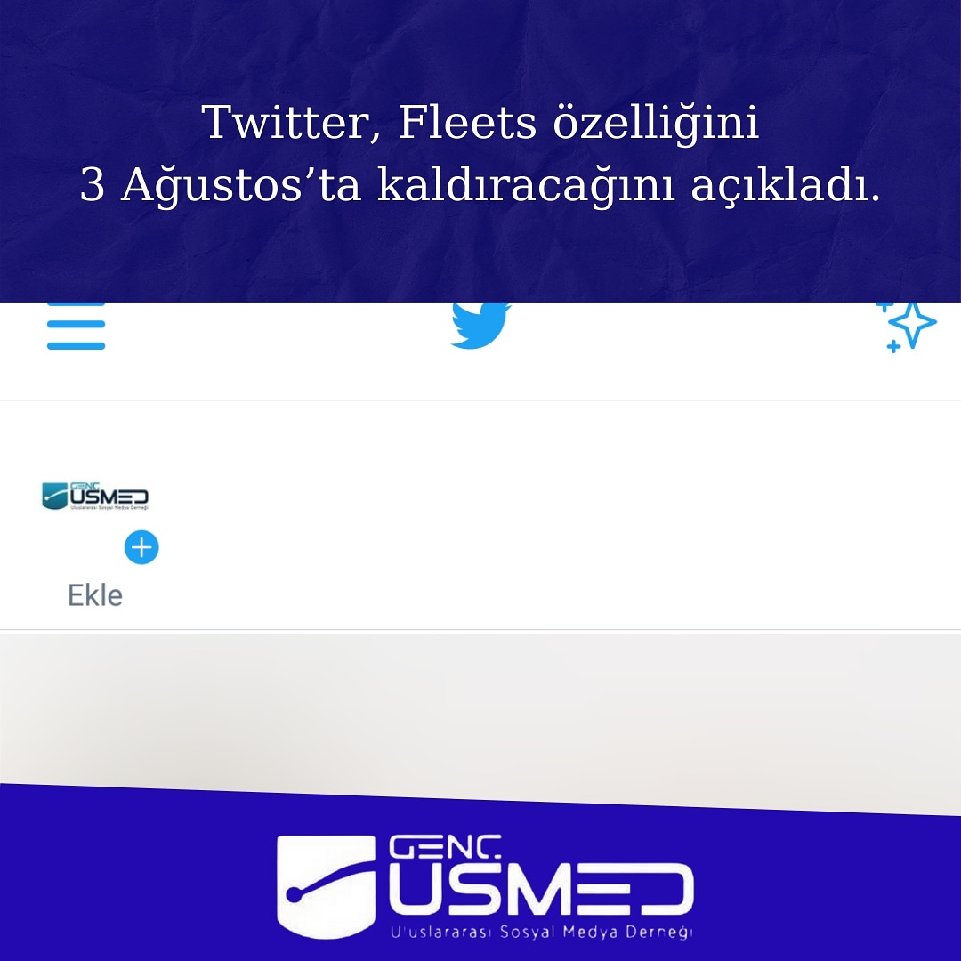 #Twitter, #fleets özelliğinden vazgeçiyor..