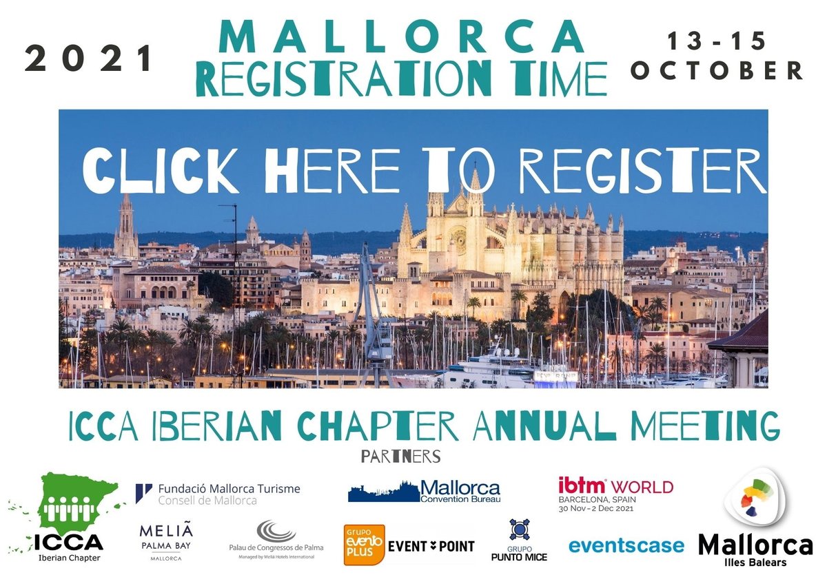 It's registration time! Come and join us in Mallorca: icca.eventscase.com/.../ICCAIBERIA…...