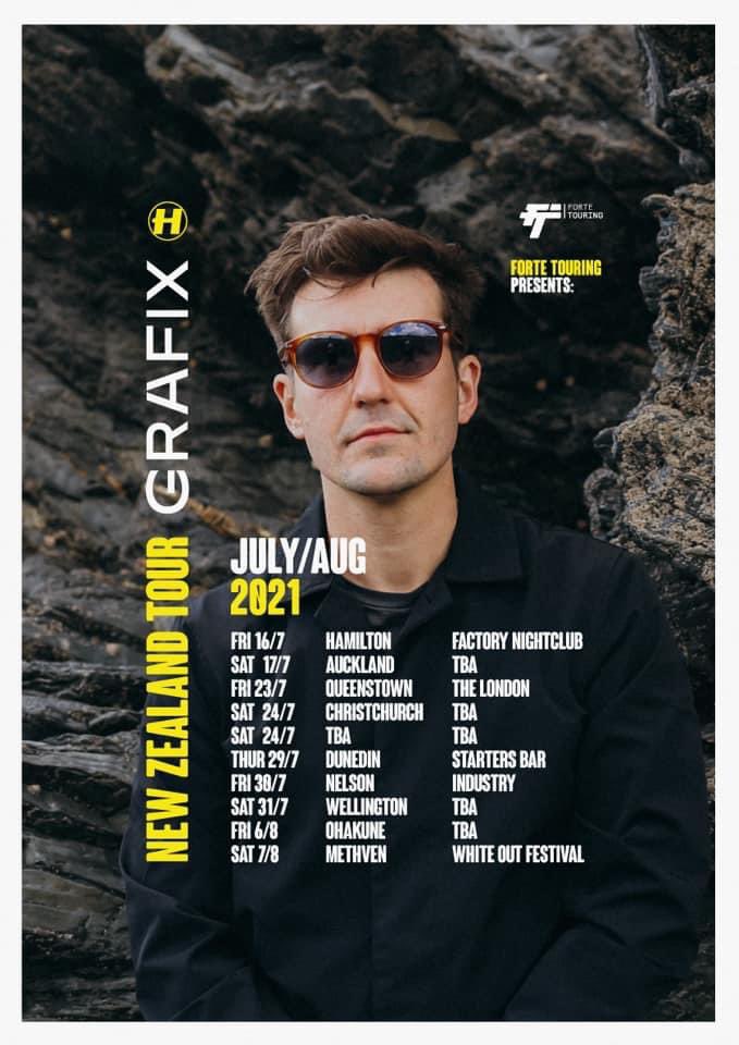 Joining <a href="/grafixmusicuk/">GRAFIX</a> for 4 dates across NZ 🥂 Auckland, Queenstown, Christchurch and Dunedin. All kicks off this weekend at the Powerstation 👊🏼