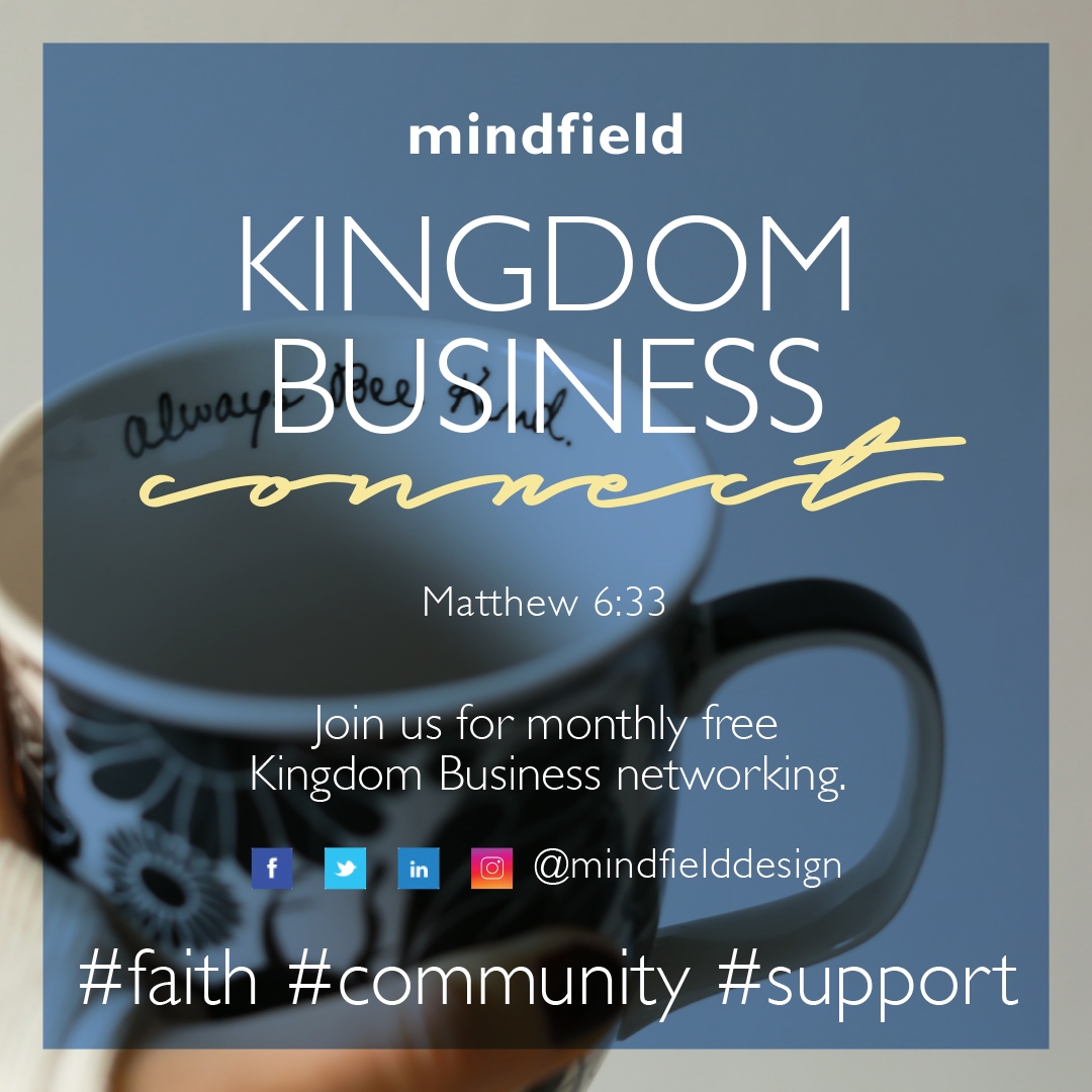 Please join our free networking session, aimed at Kingdom Entrepreneurs that want to connect, support each other and pray? ⁠Thu 22 JULY 4pm - 5:15pm SAST
Book for zoom link at mariana@mindfield.co.za⁠
⁠
#kingdombusiness #faithbusiness #kingdomnetworking⁠  #faithnetworking⁠