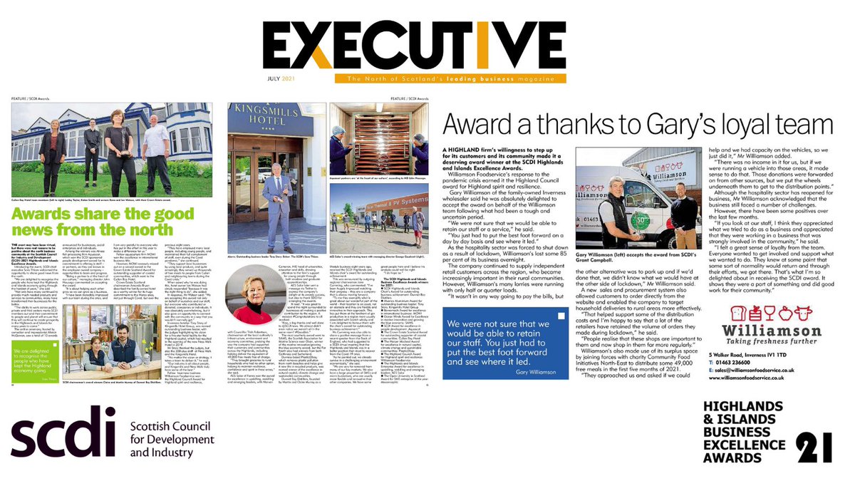 Good News from the North. 
Catch up on #SCDIAwards highlights 🌟
bit.ly/2ULPSBc  #intheEXEC