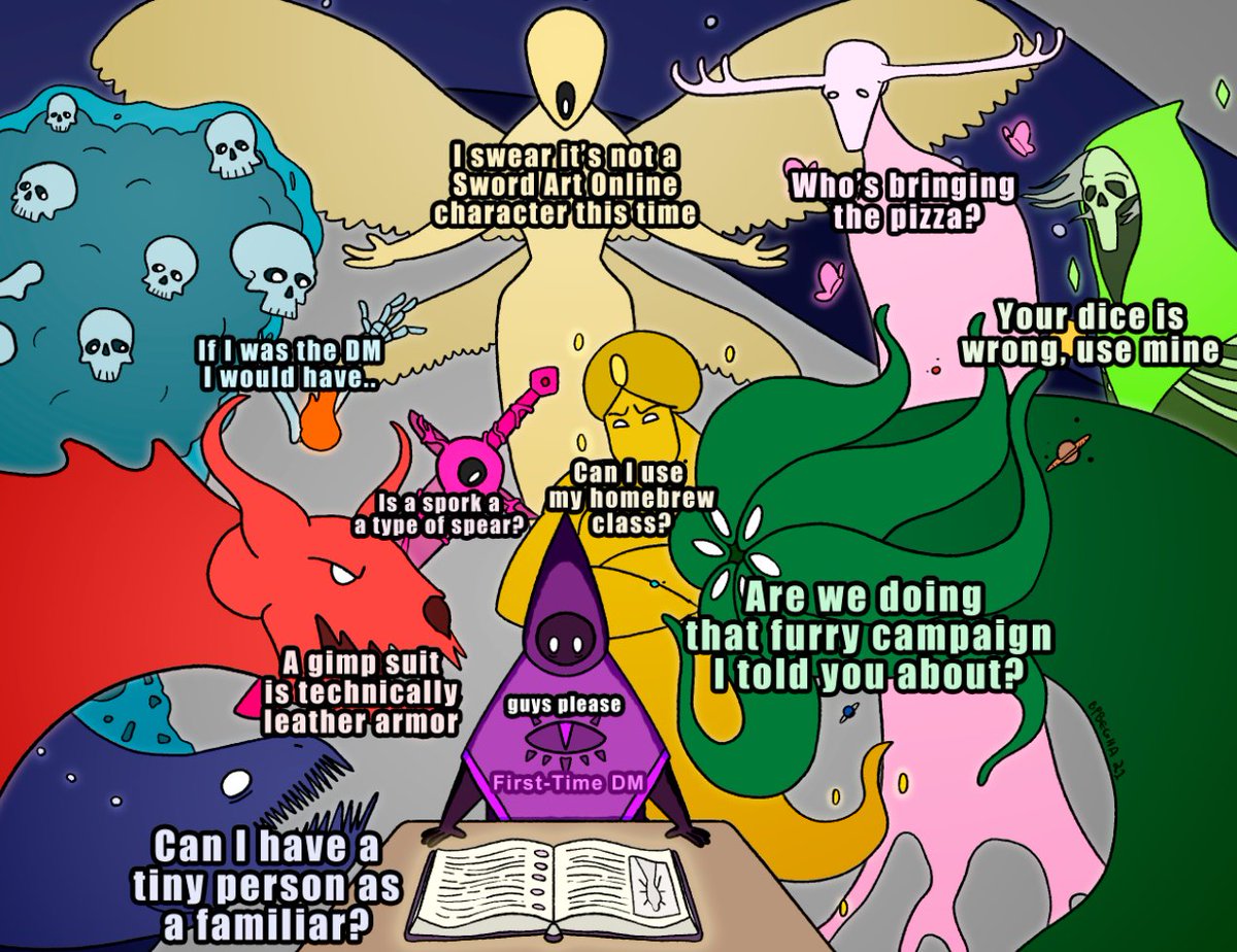 radiofreecoven1's tweet image. Tag yourself.

#TTRPG #TableTopGaming #DungeonsAndDragons #DnD #Pathfinder