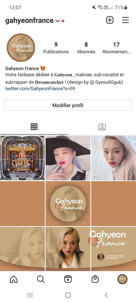 GahyeonFrance's tweet photo. 📢》15.07.21 - FANBASE

Suite à la sortie du premier Mystery Code, j'ai l'honneur de vous annoncer l'arrivée de la fanbase sur Instagram ! 

📎https://t.co/IqLDOVfRjM

N'hésitez pas à nous suivre là-bas ! 

#GAHYEON #가현 #드림캐쳐 #DREAMCATCHER @hf_dreamcatcher https://t.co/dnRt4agwUl