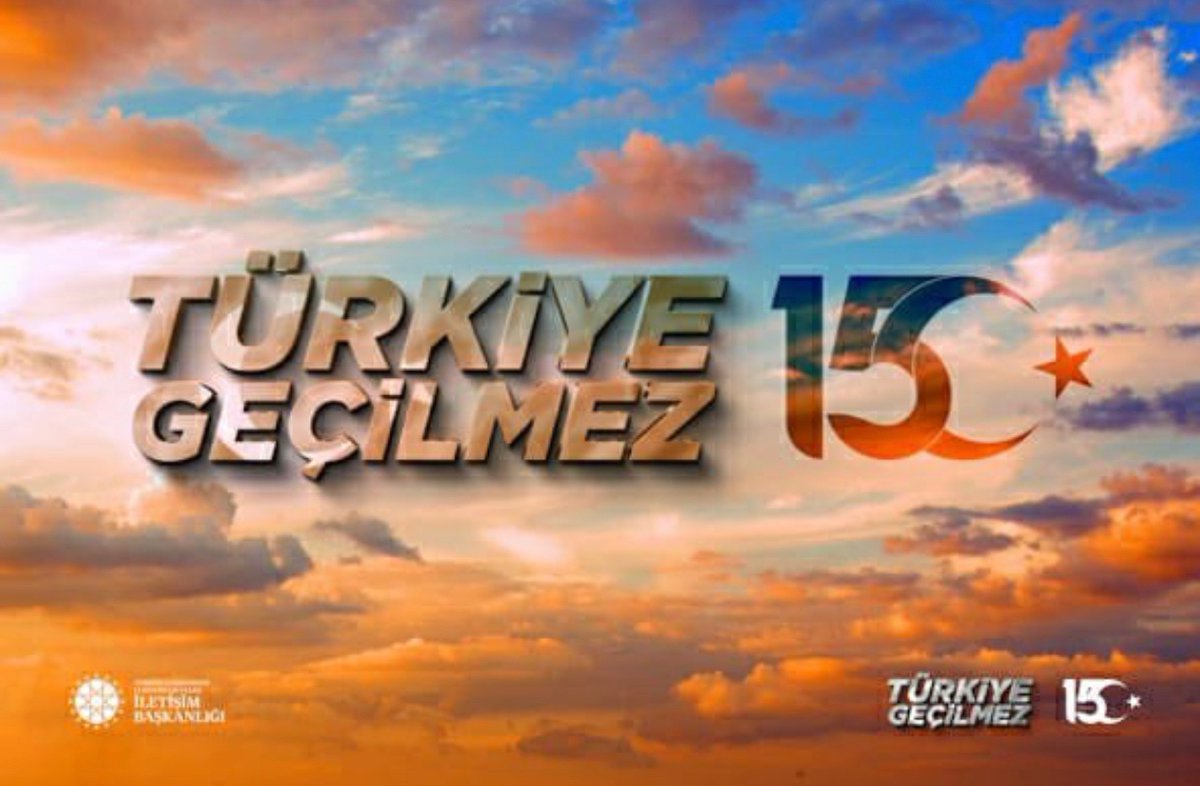 15 Temmuz Demokrasi ve Milli Birlik Günü'nde tüm şehit ve gazilerimizi saygıyla anıyoruz. Unutmadık...🇹🇷🇹🇷🇹🇷