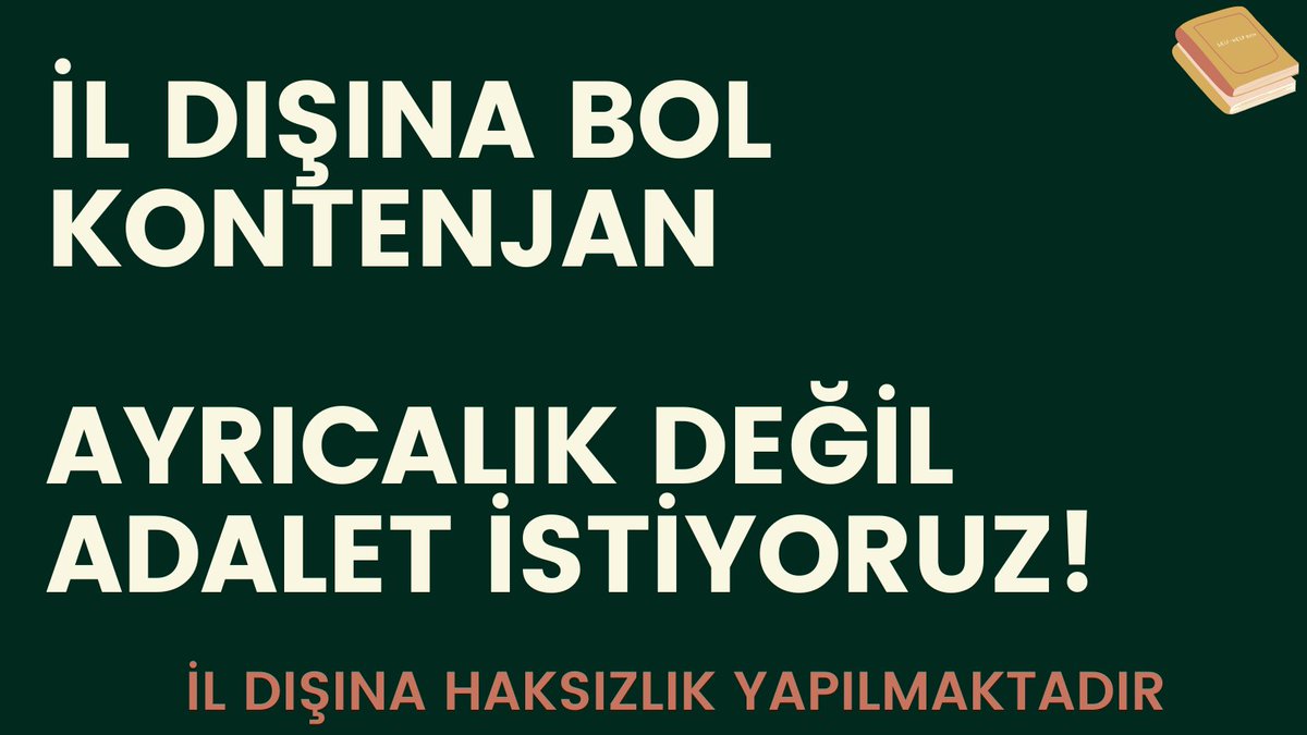 DisinaIl's tweet photo. @omerinan06 İl dışı ADİL TAYİNİ hak ediyor Normları Özür Grubuna SAKLAMAYIN
    #REHBERLİK E YerAçın MEMLEKET HAKKIMIZ
   #İldısınaBOLkontenjan İldısına BOLkontenjan 
@omerinan06

@Muammer12877572

@boluilmem
@saricicemil

@kastamonumem

@bahcac_oglu

@YLDZercan1957

@sinopilmem

@sakaryamem https://t.co/rkKEbDmbdl