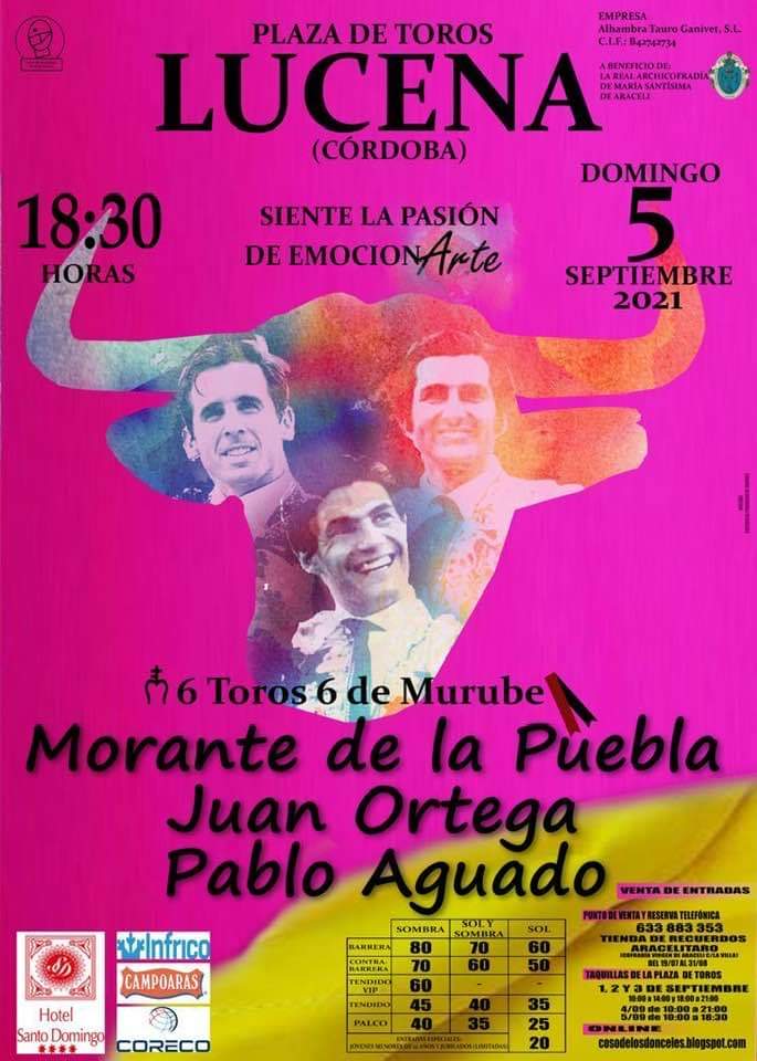 Nueva Fecha!

➡️5 de Septiembre de 2021

➡️Lucena (Córdoba)🇪🇸

➡️Información y venta de entradas proximamente: 
cosodelosdonceles.blogspot.com

#aguado2021