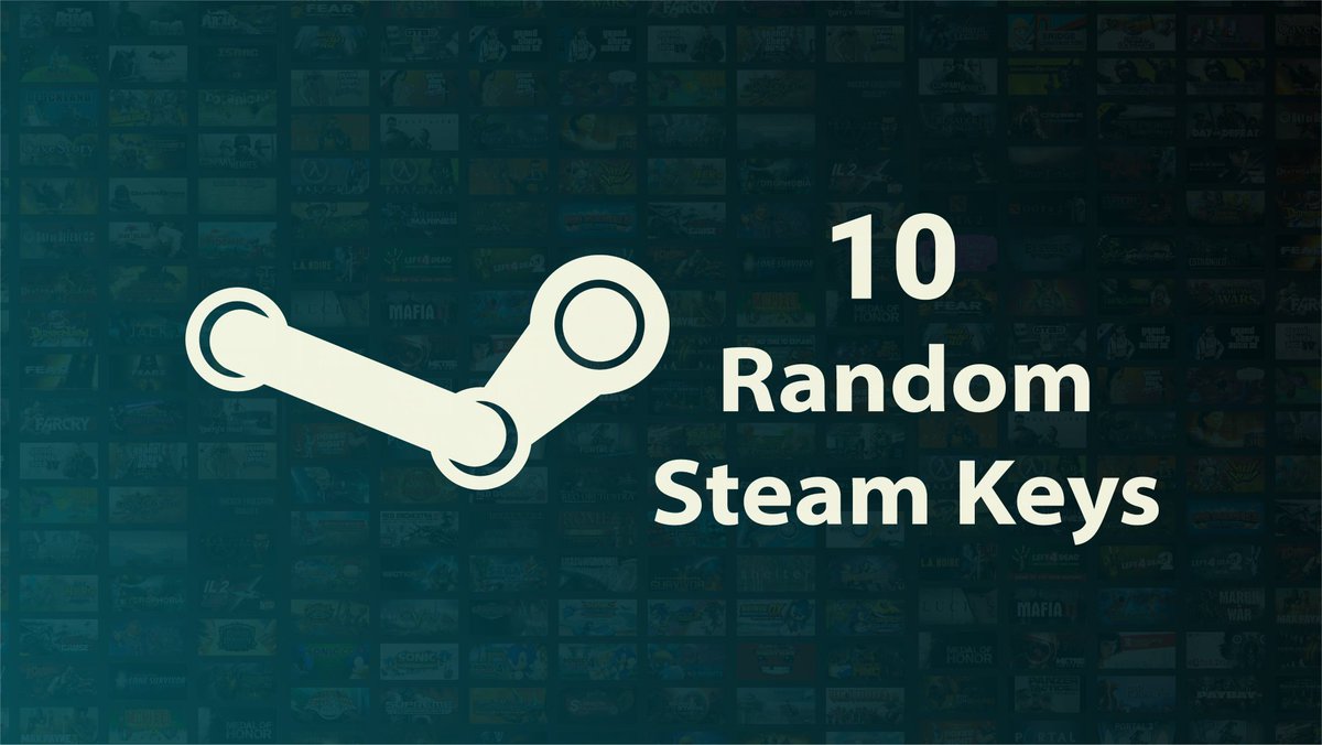 SteamGamesPC's tweet image. 🎁FREE #STEAM GAMES KEY GIVEAWAY🎁

Win 1 of 10 Random #Steam Games

Rules to enter:
✅Follow me &amp;amp; @Loot4All
✅Retweet
✅Like
Ends in July 19th
Giveaway sponsored by @Loot4All

DM me to sponsor a giveaway like this.
#Giveaway #FreeGames #Steam #SteamKey #FreeGameKeys