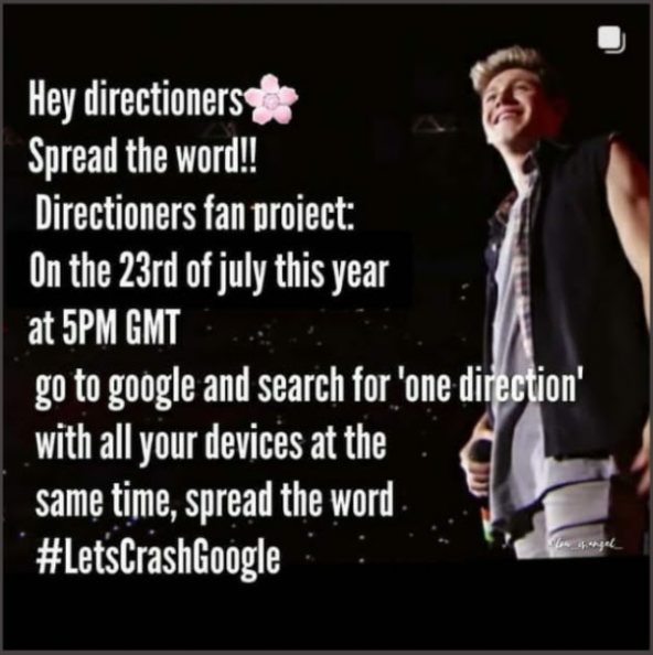 Sharath_HB20's tweet photo. Let's Do it !!!!!!

*10:30pm in India

On 23rd July Go to Google and search for one direction
#LetsCrashGoogle 
#OneDirection #11YearsOfOneDirection https://t.co/MEzJJRJawA