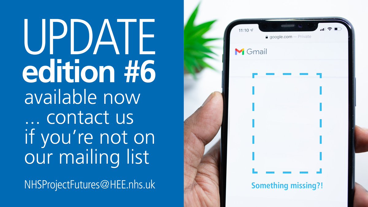 HPCA_UK's tweet photo. Out now - the sixth issue of ‘Update’, the NHS Project Futures’ newsletter, packed with the latest PM news, views and events. If you’re not on our mailing list, let us know - we’ll get a copy to you #updates #NHSProjectProfession #nhsprojectfest21 https://t.co/miFRLy9kwk