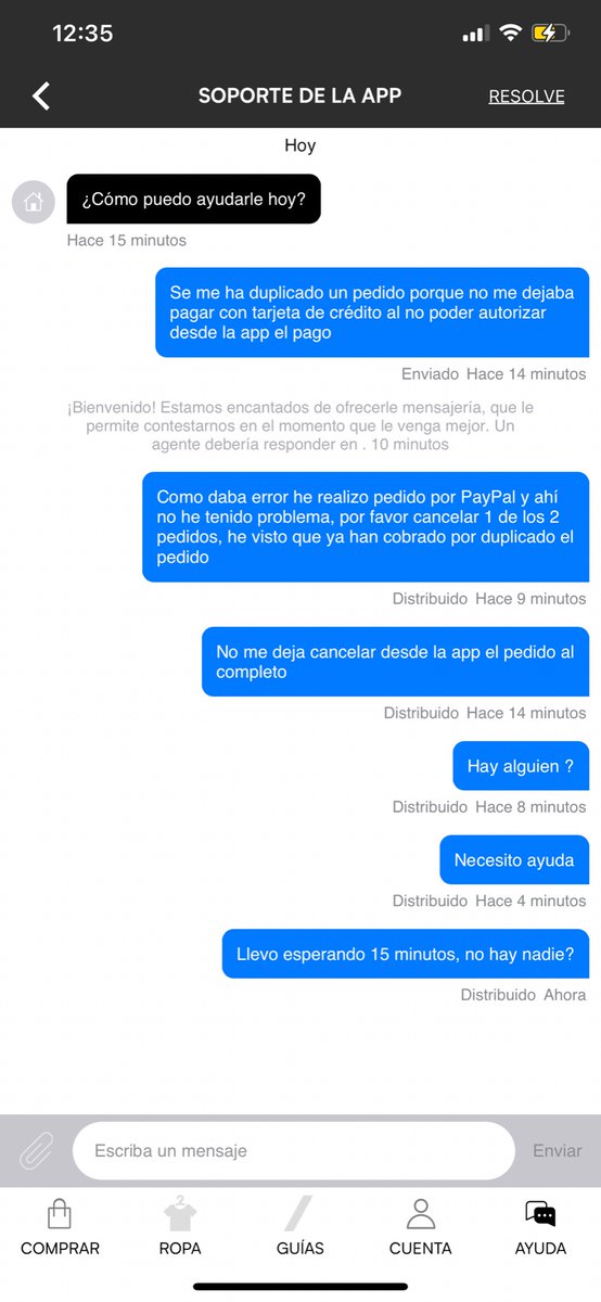 Koke120's tweet photo. @MyproteinES he intentado contactar con el chat pero ha sido imposible, se ha duplicado un pedido desde la app y quiero cancelar 1, pero me indica que no es cancelable, por favor ayudadme https://t.co/O15gKxSoz7