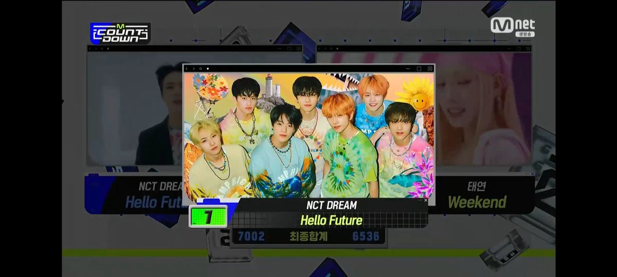 kpopresults's tweet photo. 210715 M!Countdown 🏆

Today, #NCTDREAM got their 6th trophy for "Hello Future" on M!Countdown 
Congratulations! 🌼
#HelloFuture6thWin 
#NCTDREAM20thWin 
NCT DREAM: 20th trophy https://t.co/5vFtlgr3Y1