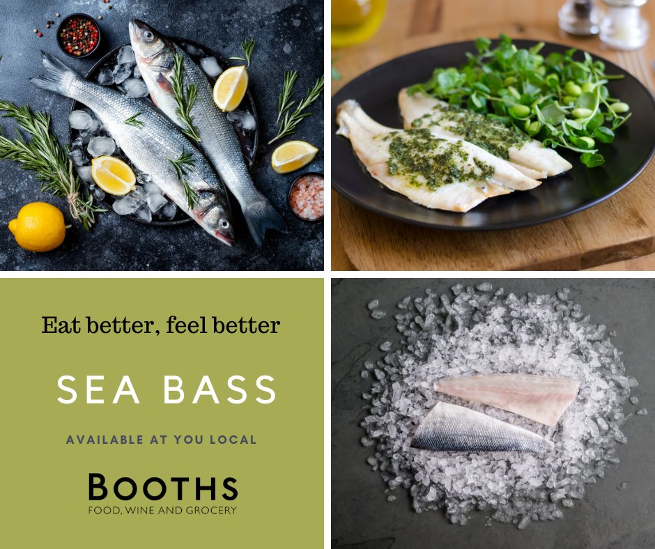 myfishcompany's tweet photo. On special offer this weekend at BoothStore , Fantastic Fresh Seabass Fillets, perfect just pan fried ππ Hurry whilst stock last #freshseabassfillets #panfriedseabass #freshfishoffers #freshfishcounters #qualityseafood #freshfishspecialoffers #welovefish https://t.co/bY6TMm2IyA