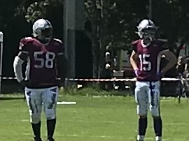 DonClemons31's tweet photo. Tun Tigers U-19 stands at 4-2 with win in Biel/Bienna over the Jets.  To win we recover an onside kick at the end.  Tigers prevailed!  Back in the playoff hunt.  Now enter long summer recess due to Summer Holidays in Switzerland.  Back at it on August 28 against Bern Grizzlies. https://t.co/4LdMciGR8c