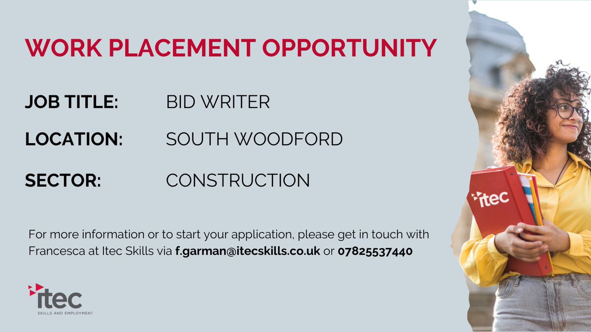 The world of construction is diverse, join our webinar tomorrow to learn about #ConstructionConsultancy >>  
us02web.zoom.us/webinar/regist…
#ConstructLondon <a href="/PG_CareersLon/">National Careers LDN</a> #EastLondon #Redbridge #Construction #WomenInConstruction #SouthWoodford #Placement #JobsInLondon @JCPinEastLondon