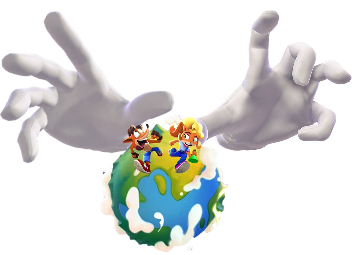 ADavatwal's tweet photo. All Right we are so nearly there to the survival of the fastest with Nitro's Oxide, Master Hand and Crazy Hand so get ready.
#CrashBandicoot #CrashOnTheRun #NitrosOxide #MasterHand #CrazyHand
@CrashBandicoot @CrashOnTheRun @Canadianguyehh @Activision @King_Games https://t.co/0n33X8dS1E