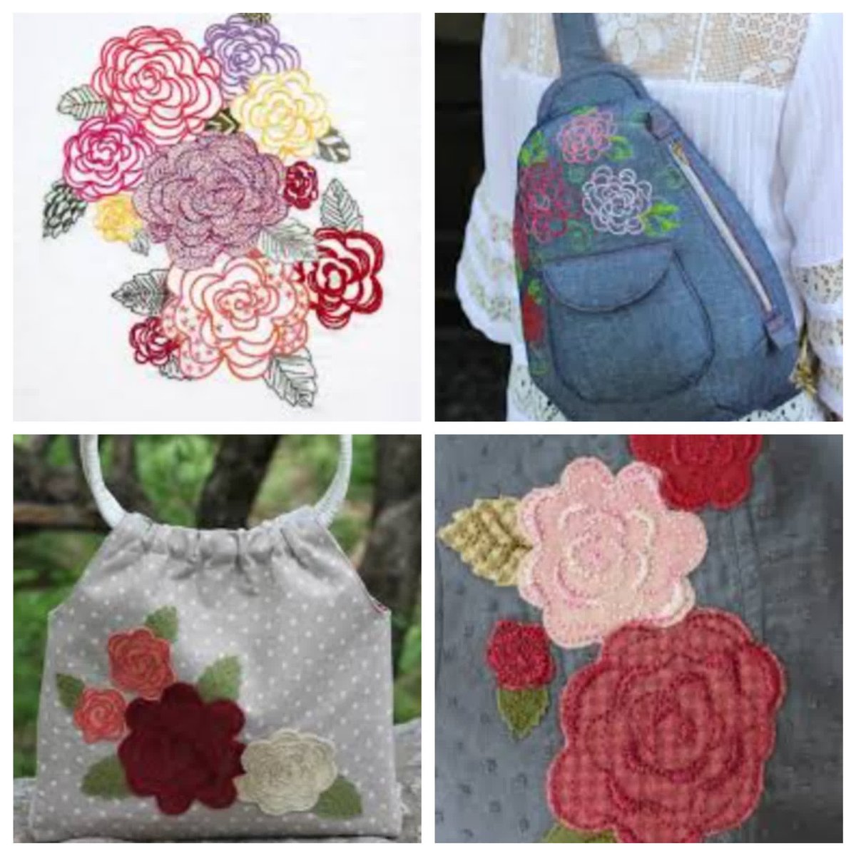 sewbox's tweet photo. 🌸 Flower lovers, look no further!  'Cottage Roses' is a collection of rose designs that can be used for hand embroidery or appliqué onto just about anything you can imagine 🧵

On sale in our clearance section for just £7.95 at https://t.co/Isb0ISLjFh. https://t.co/XYQJQmmw52