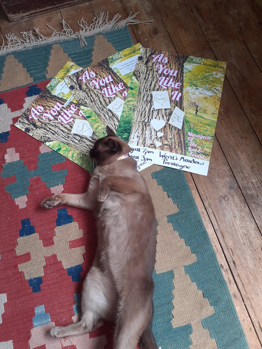 Our little Presteigne box office is closed this weekend whilst our 'staff' take a well earned holiday! 
Sadly our supply staff were not up to scratch! 😸
But don't panic!! Tickets still available here: menagerieofthelost.wixsite.com/theatrecompany
<a href="/PresteigneArts/">Presteigne Artscene</a>