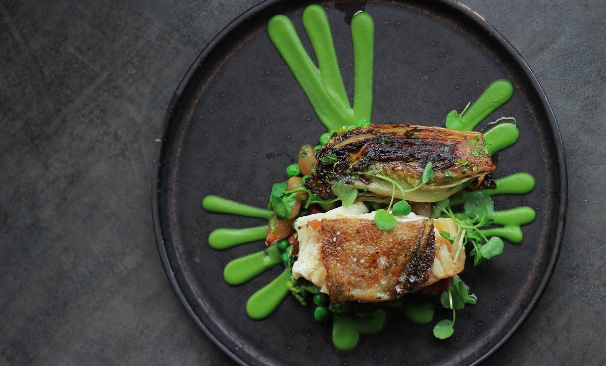 tdhloughton's tweet photo. Yet another fabulous new fish dish! Cornish cod with peas, broad beans, pancetta, pea purée,baby gem and mint. Perfect on its own for a lighter lunch, or with a side for a filling dinner.
-
#cornishcod #freshfish #cod #loughton #finedining #freshingredients #eppingforest #foodie https://t.co/47Y200dXF7