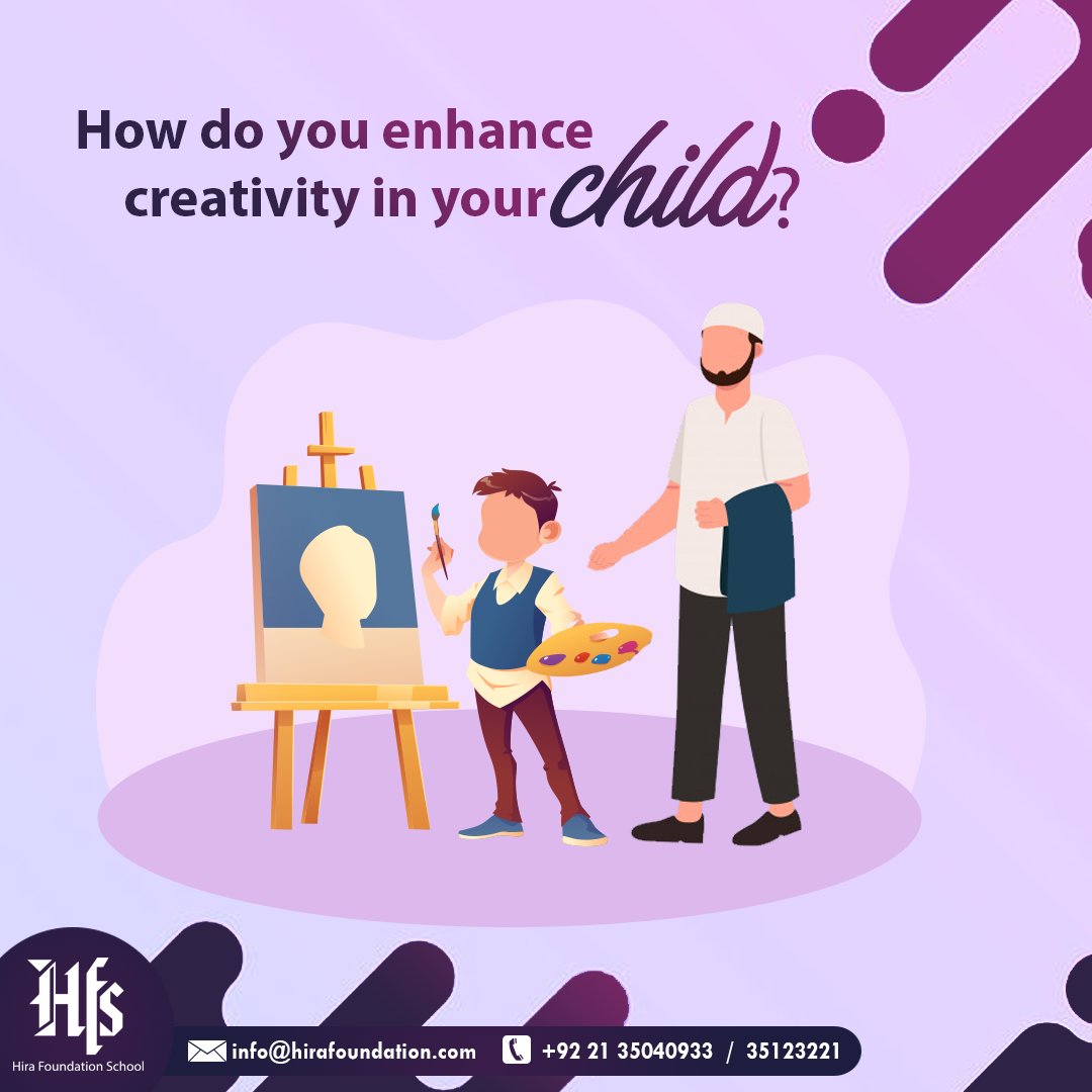 HFS786's tweet photo. Question of the week: 
How do you enhance creativity in your child?

#HFS #school #FacebookPoll #student #ALevel #alevels2021 #Question #answers https://t.co/E6ibiI9pFl
