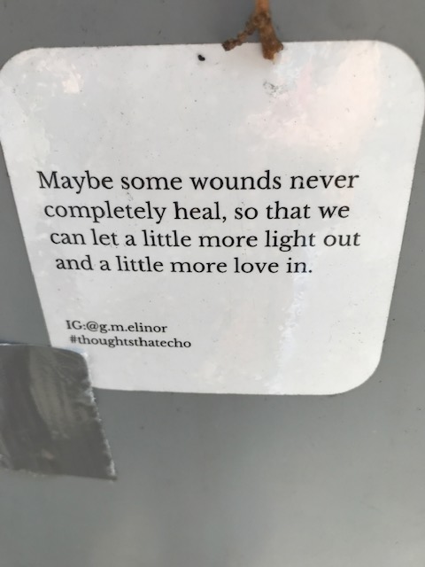 I saw this sticker on Byres Road yesterday.....