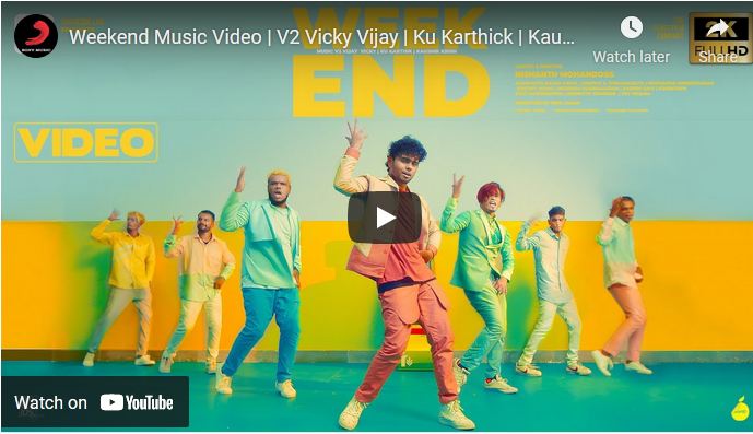 NewCinemaExpress (@newcinemaexpres) on Twitter photo Weekend Music Video!
@nish_th <a href="/DeepakDFT/">Deepak S Dwaraknath</a>
<a href="/kukarthik1/">Ku Karthik</a> <a href="/SonyMusicSouth/">Sony Music South India</a> @wong_dancer @raymondcallanan <a href="/B1NUJAMES/">Binu James</a> <a href="/ashwanthrajan/">ashwanth rajan</a> <a href="/harinathvjs/">Harinath Shankar</a> <a href="/MeenakshiShreed/">meenakshi shreedharan</a> <a href="/proyuvraaj/">Yuvraaj</a> @ProYuvraajFC
newcinemaexpress.com/weekend-music-… Weekend Music Video!
@nish_th <a href="/DeepakDFT/">Deepak S Dwaraknath</a>
<a href="/kukarthik1/">Ku Karthik</a> <a href="/SonyMusicSouth/">Sony Music South India</a> @wong_dancer @raymondcallanan <a href="/B1NUJAMES/">Binu James</a> <a href="/ashwanthrajan/">ashwanth rajan</a> <a href="/harinathvjs/">Harinath Shankar</a> <a href="/MeenakshiShreed/">meenakshi shreedharan</a> <a href="/proyuvraaj/">Yuvraaj</a> @ProYuvraajFC
newcinemaexpress.com/weekend-music-…