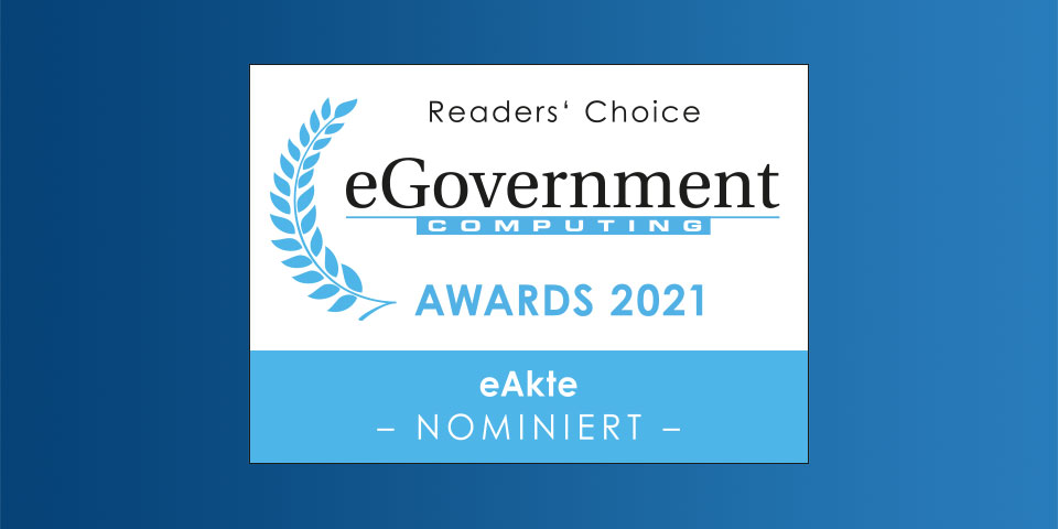 Fabasoft wurde erneut für den eGovernment Award in der Kategorie eAkte nominiert. Nutzen Sie noch bis 26. Juli 2021 die Gelegenheit, für uns abzustimmen: okt.to/olDY6n 
Vielen Dank für Ihre Unterstützung!

<a href="/Fabasoft/">Fabasoft</a> @egovcomde