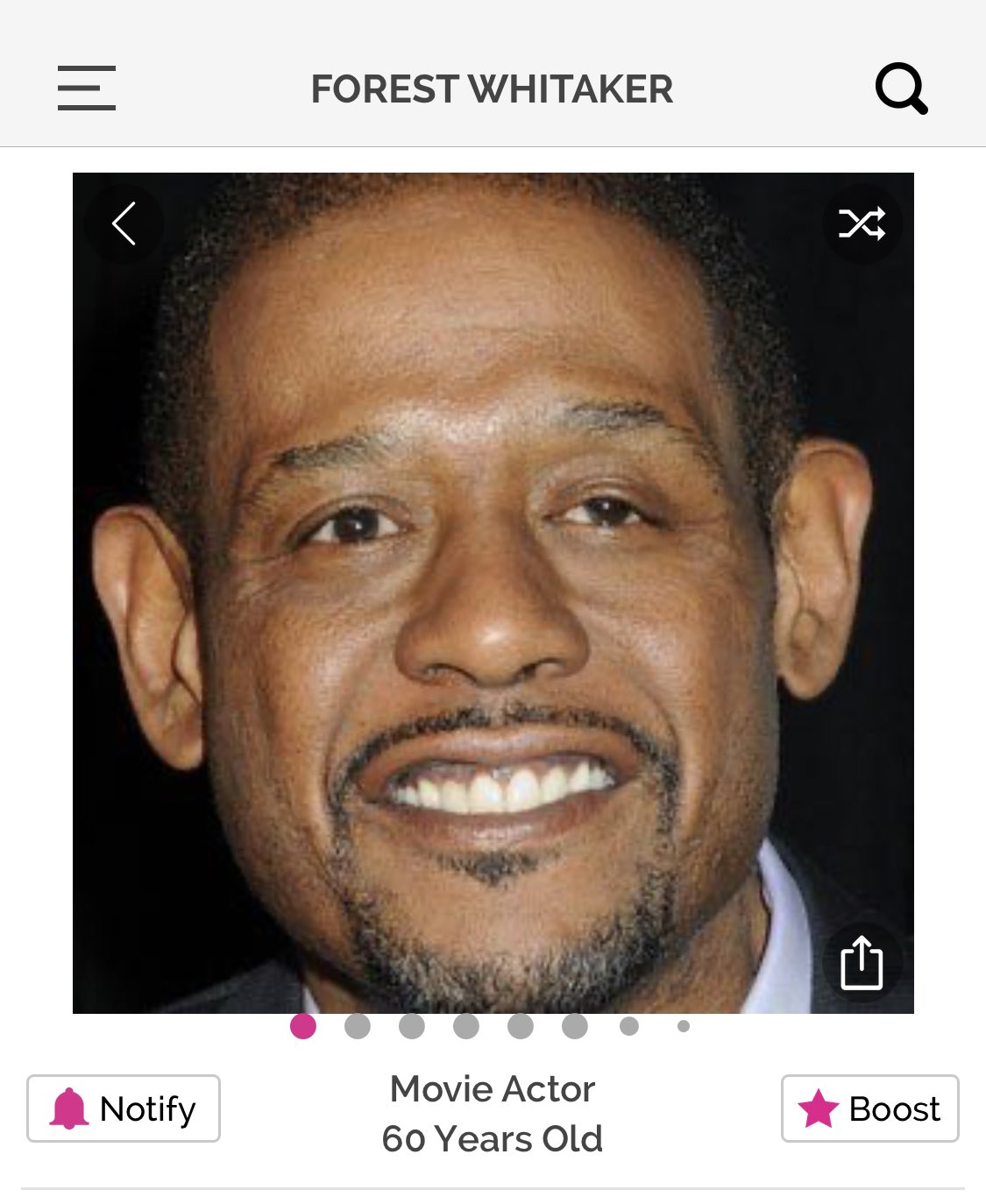 Happy Birthday Forest Whitaker!  